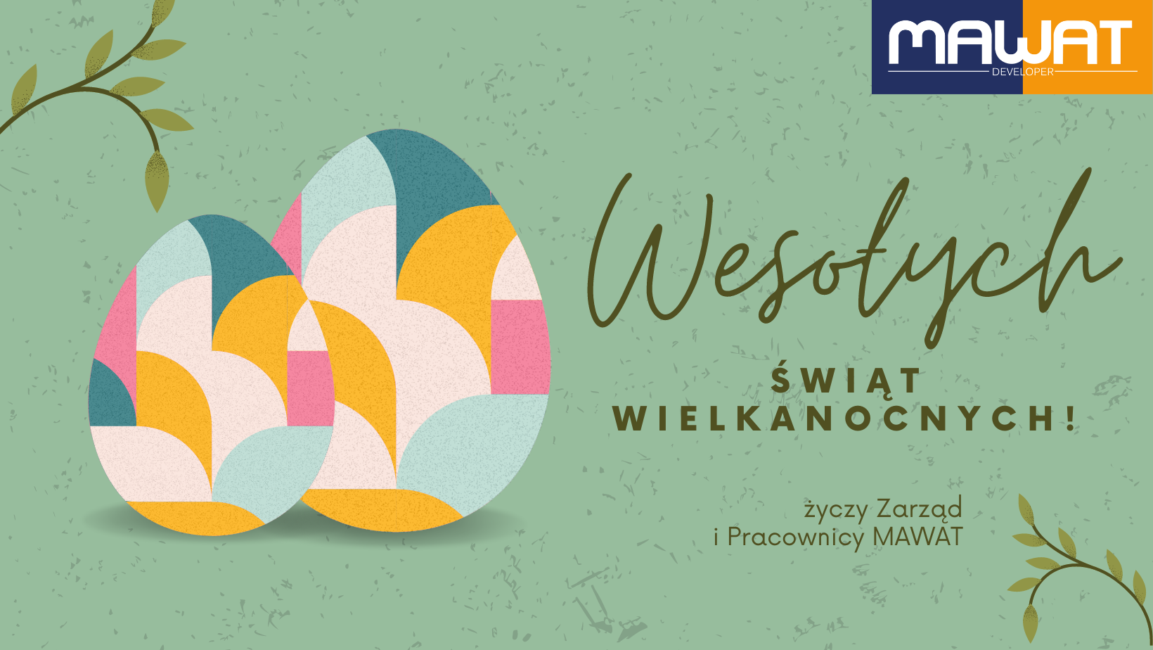 WESOŁYCH ŚWIĄT WIELKANOCNYCH